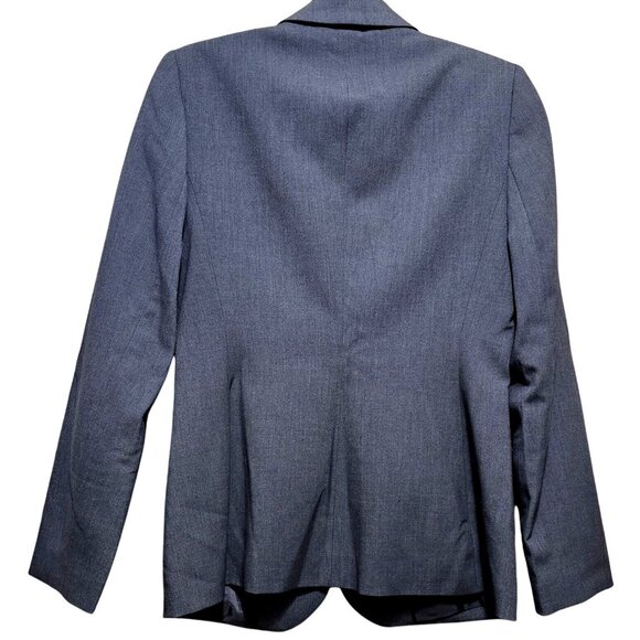 Calvin Klein Women's Gray Stretch Blazer Jacket Size 8 - Picture 2 of 9